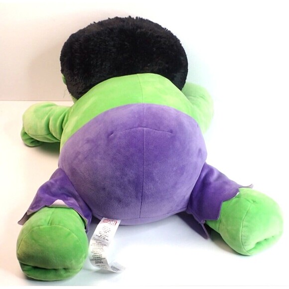 Disney HULK Plush Oversized 24" Jumbo Purple Green Cuddleez Marvel - Picture 7 of 10
